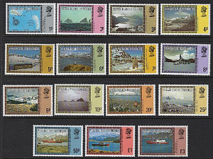 Фалкленды Депенденс, 1980-1984, Ландшафты. 15 марок